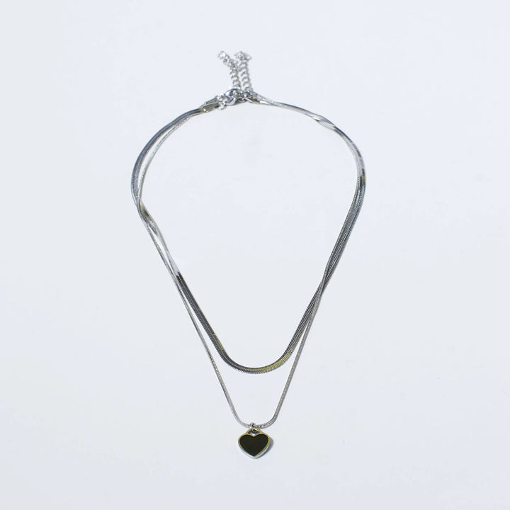 Love & Luster Layered Silver Chain - Salty Accessories