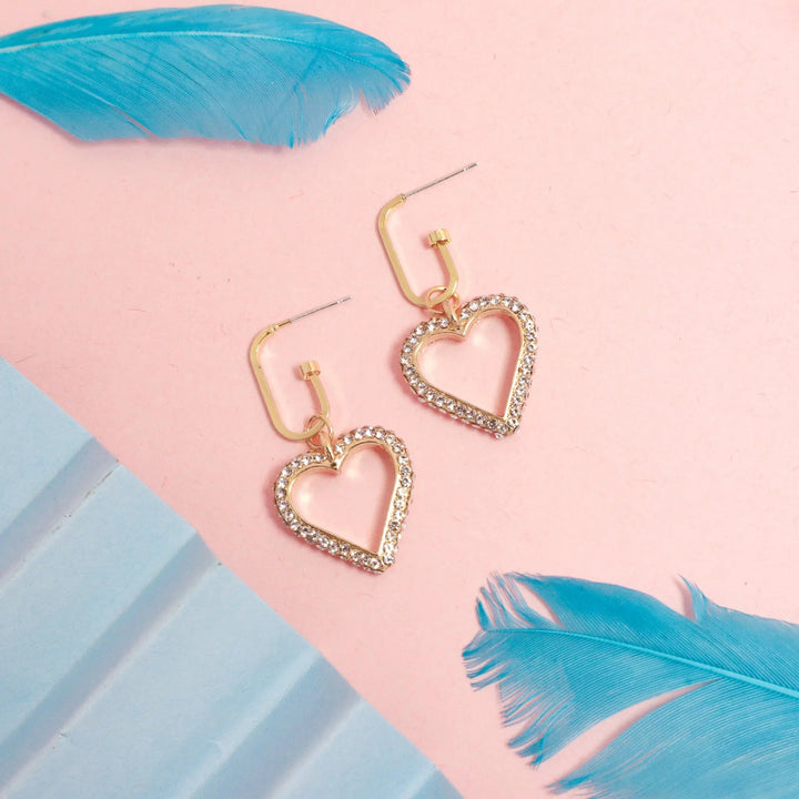 Love figure Korean Earrings