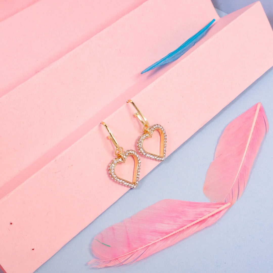 Love figure Korean Earrings