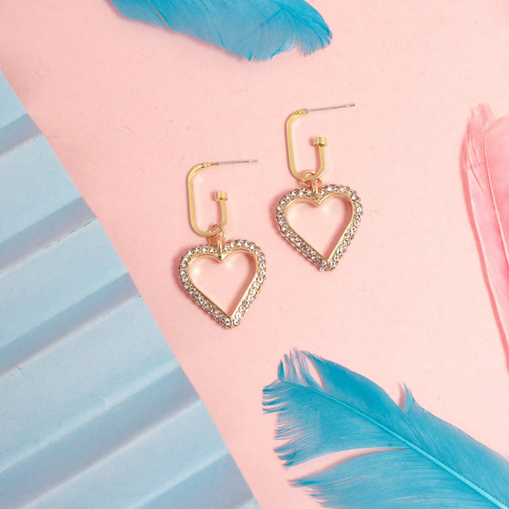 Love figure Korean Earrings
