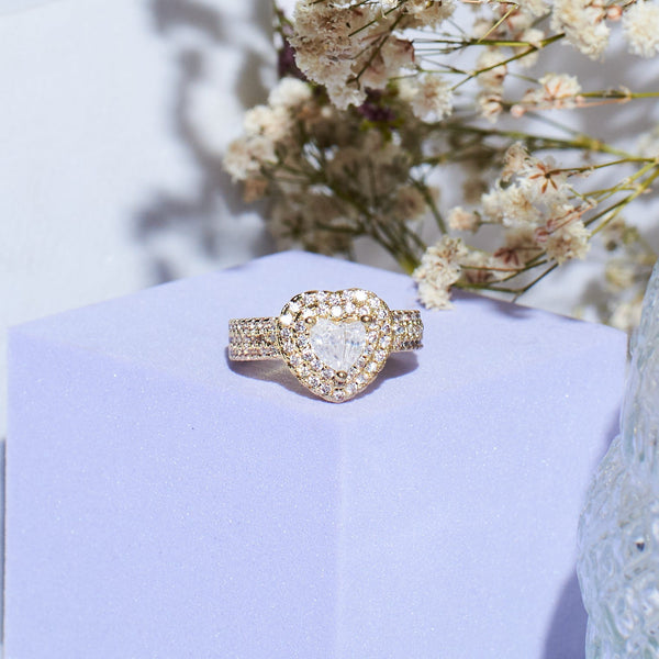 Lover Golden Ring Size 7
