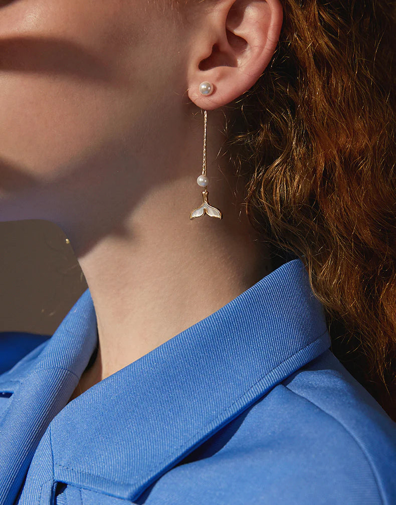 Love spell Pearl Earrings Salty