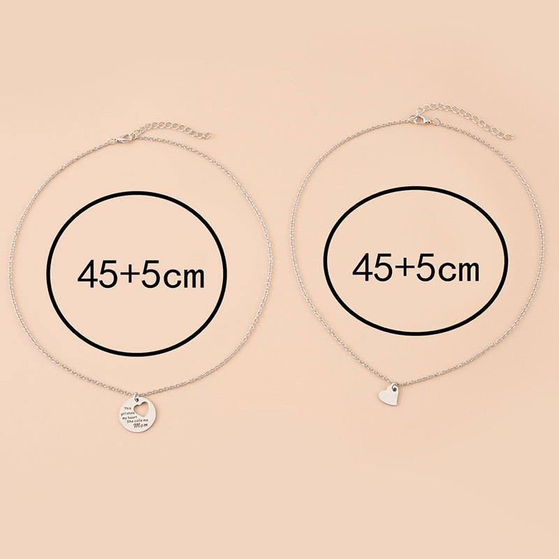 Love you MOM Unity Necklace (2 Necklaces)