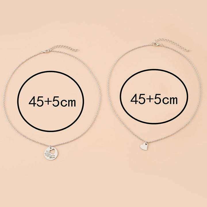 Love you MOM Unity Necklace (2 Necklaces)