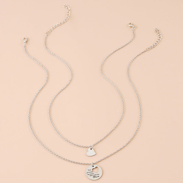 Love you MOM Unity Necklace (2 Necklaces)