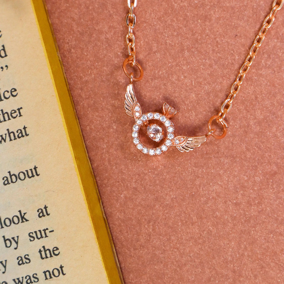 Lucifer Ring wing Necklace - Salty Accessories