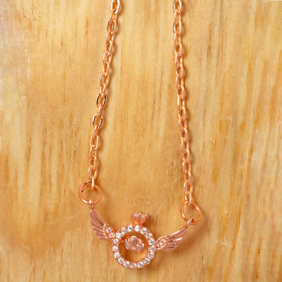 Lucifer Ring wing Necklace - Salty Accessories