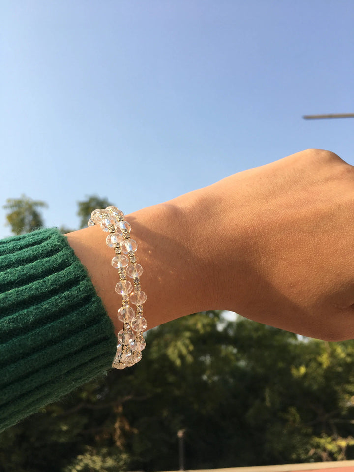 Lucky Pearls Cuff Bracelet - Gold - Salty Accessories