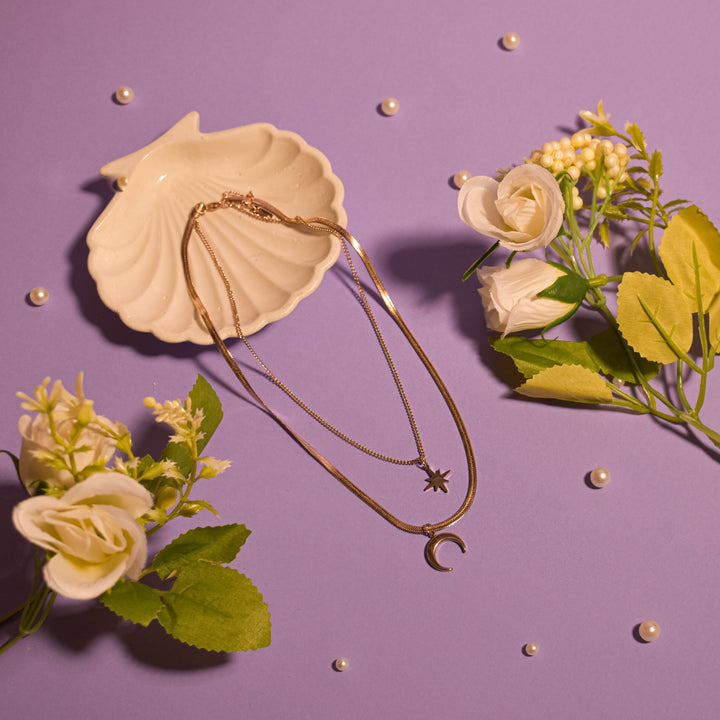 Luminous Daydream Necklace- Rose Gold