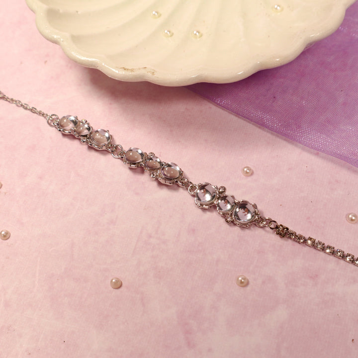 Luminous Diamonds Cascade Bracelet