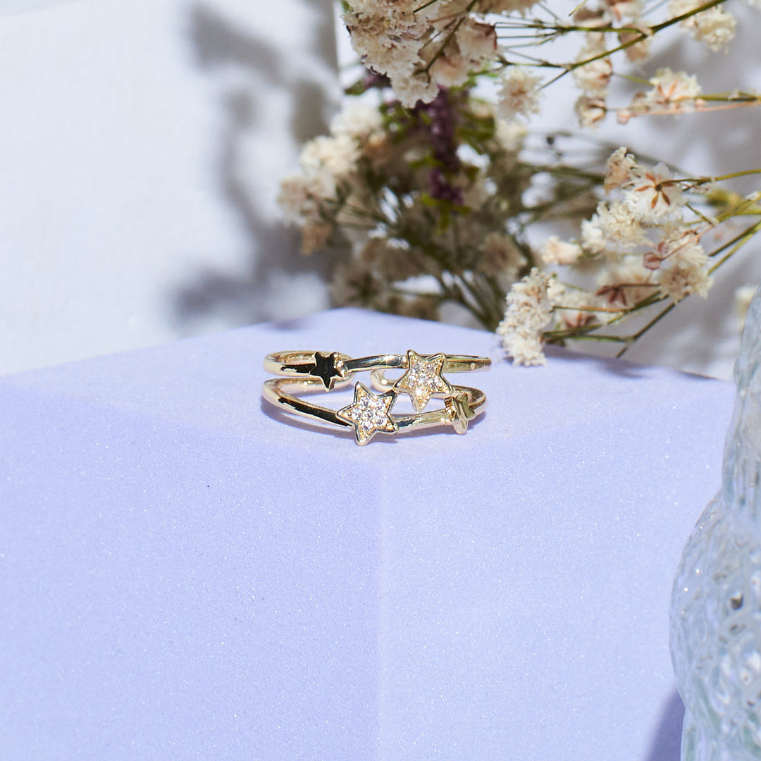 Luminous Golden Ring - Salty Accessories