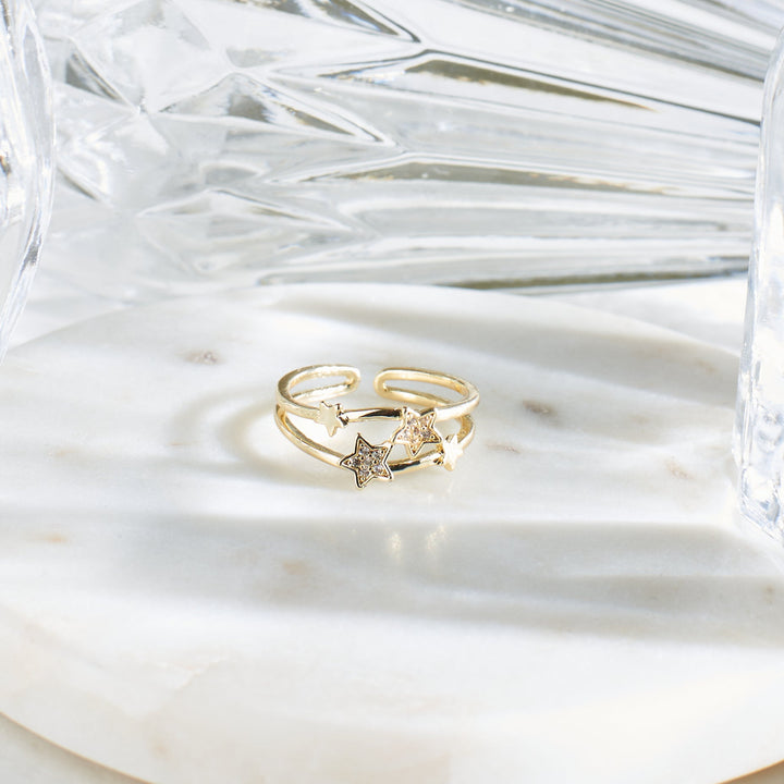 Luminous Golden Ring - Salty Accessories