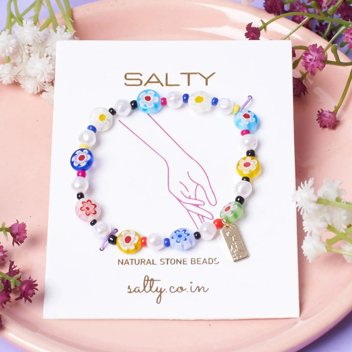 Lush Natural Beaded Band - Salty Accessories