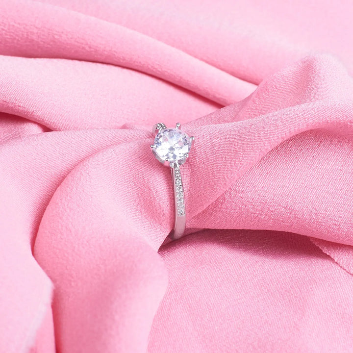 Luster Silver Promise Ring - Salty Accessories