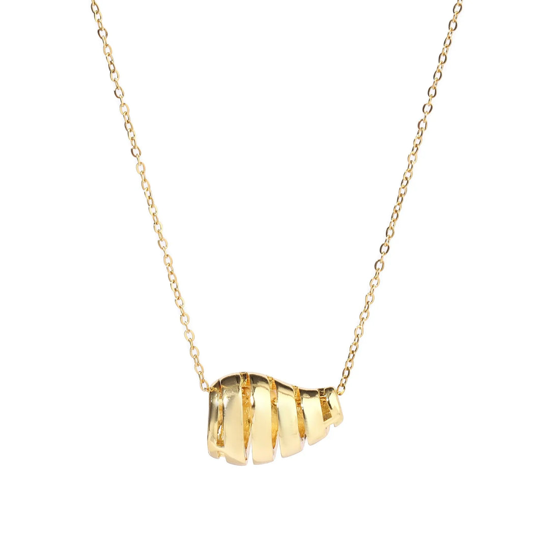 Lustrous Golden Necklace - Salty Accessories