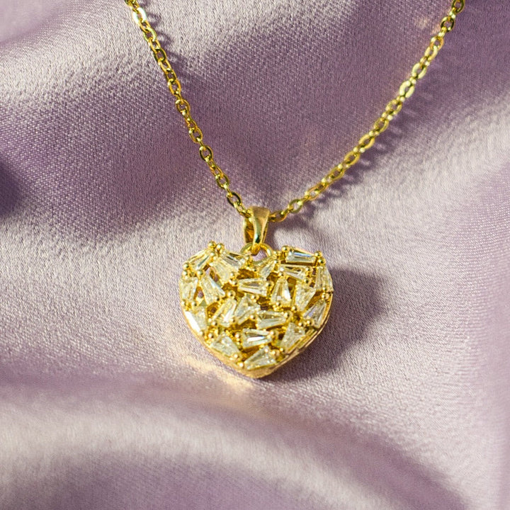 Lustrous Love Charm Necklace - Salty Accessories