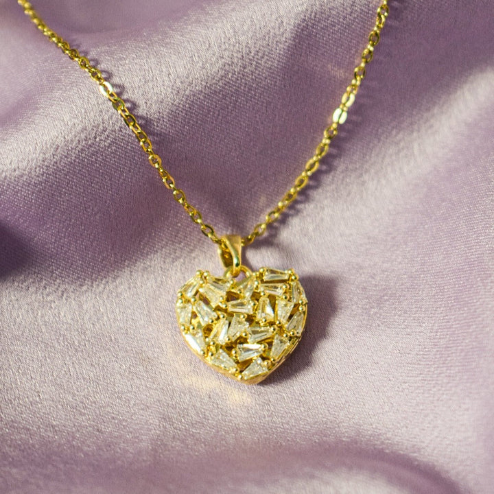 Lustrous Love Charm Necklace - Salty Accessories