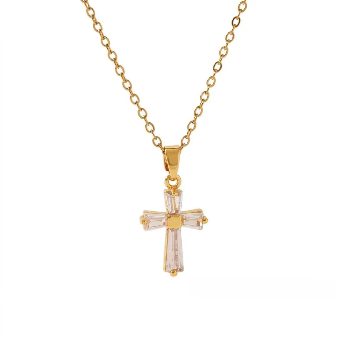 Luxe Cross Necklace | Salty