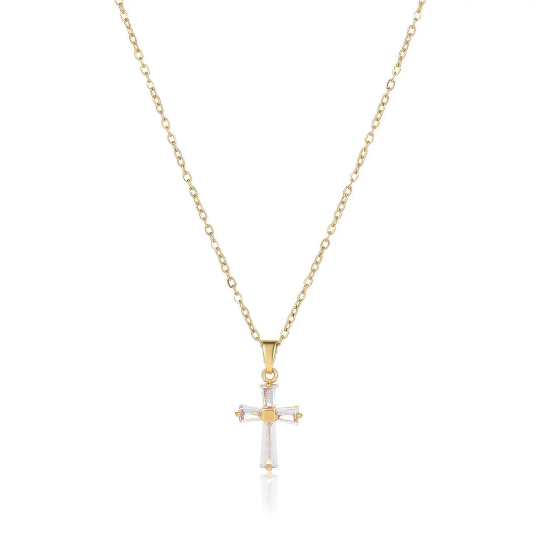 Luxe Cross Necklace | Salty