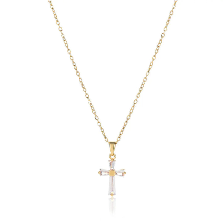 Luxe Cross Necklace | Salty