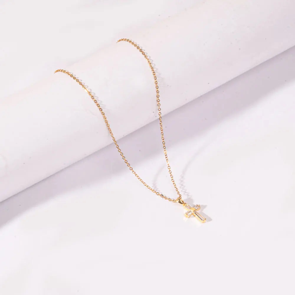Luxe Cross Necklace | Salty
