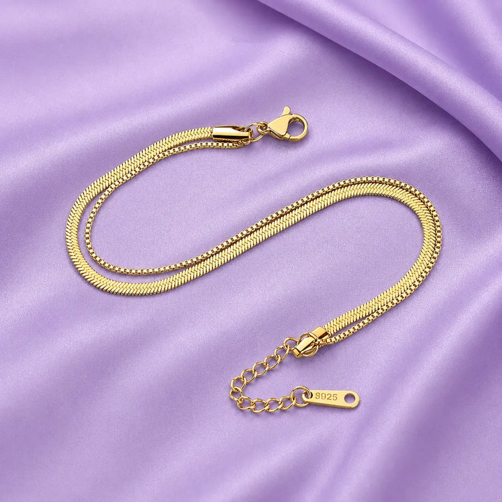 Luxe Layer Anklet | Salty