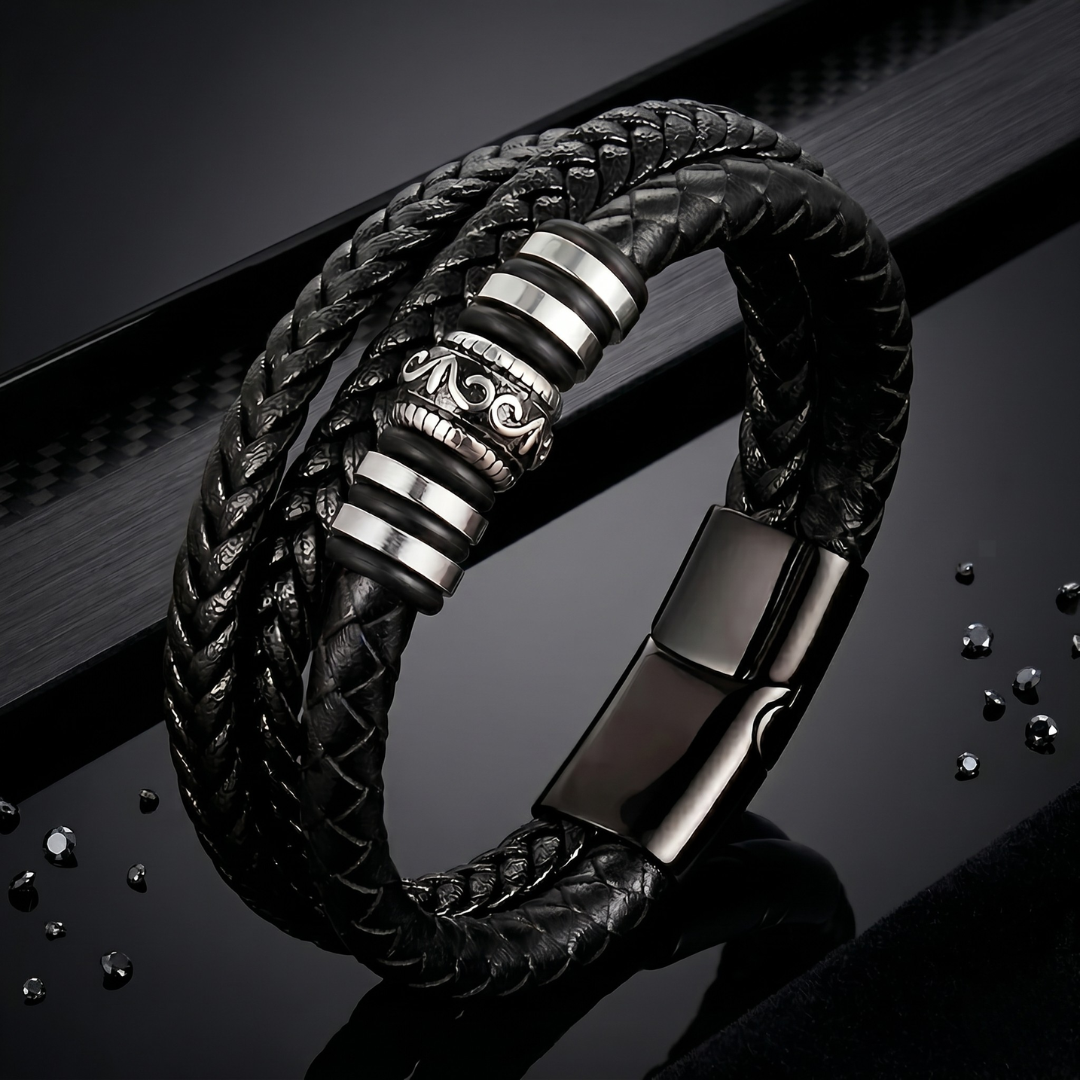 Stavros Ethnic Style Bracelet - Silver | Salty