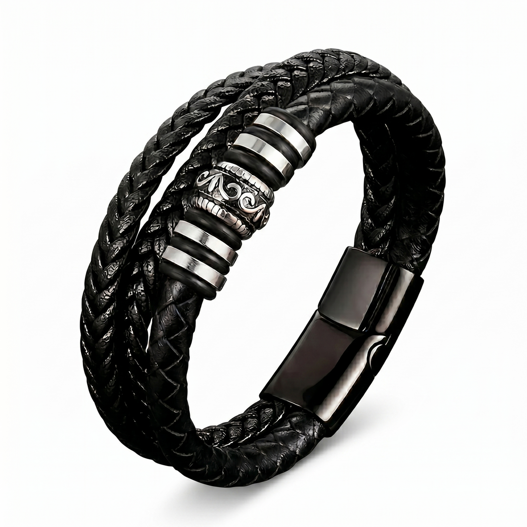 Stavros Ethnic Style Bracelet - Silver | Salty