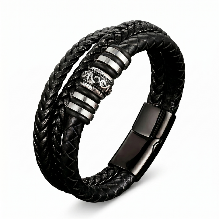 Stavros Ethnic Style Bracelet - Silver | Salty