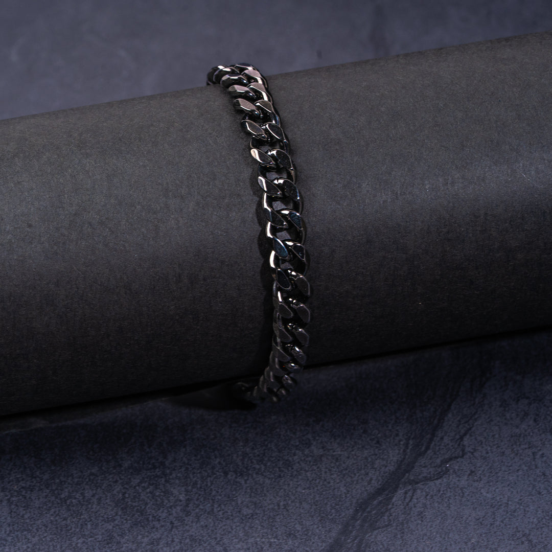 Hades Classic Black Thick Bracelet