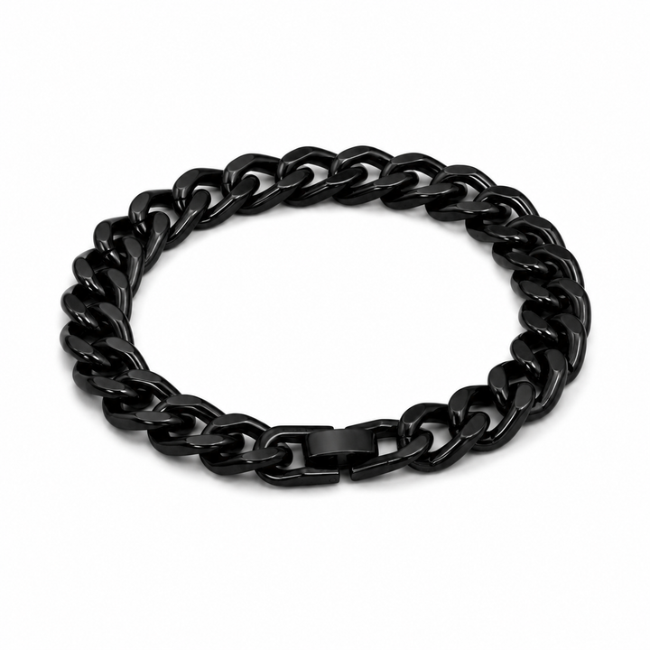 Hades Classic Black Thick Bracelet