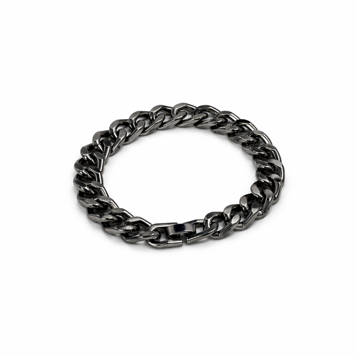 Hades Classic Black Thick Bracelet - Salty Accessories