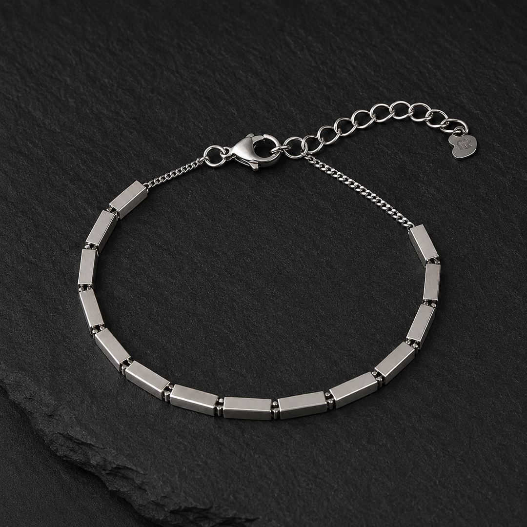 Gleaming Silver Bracelet