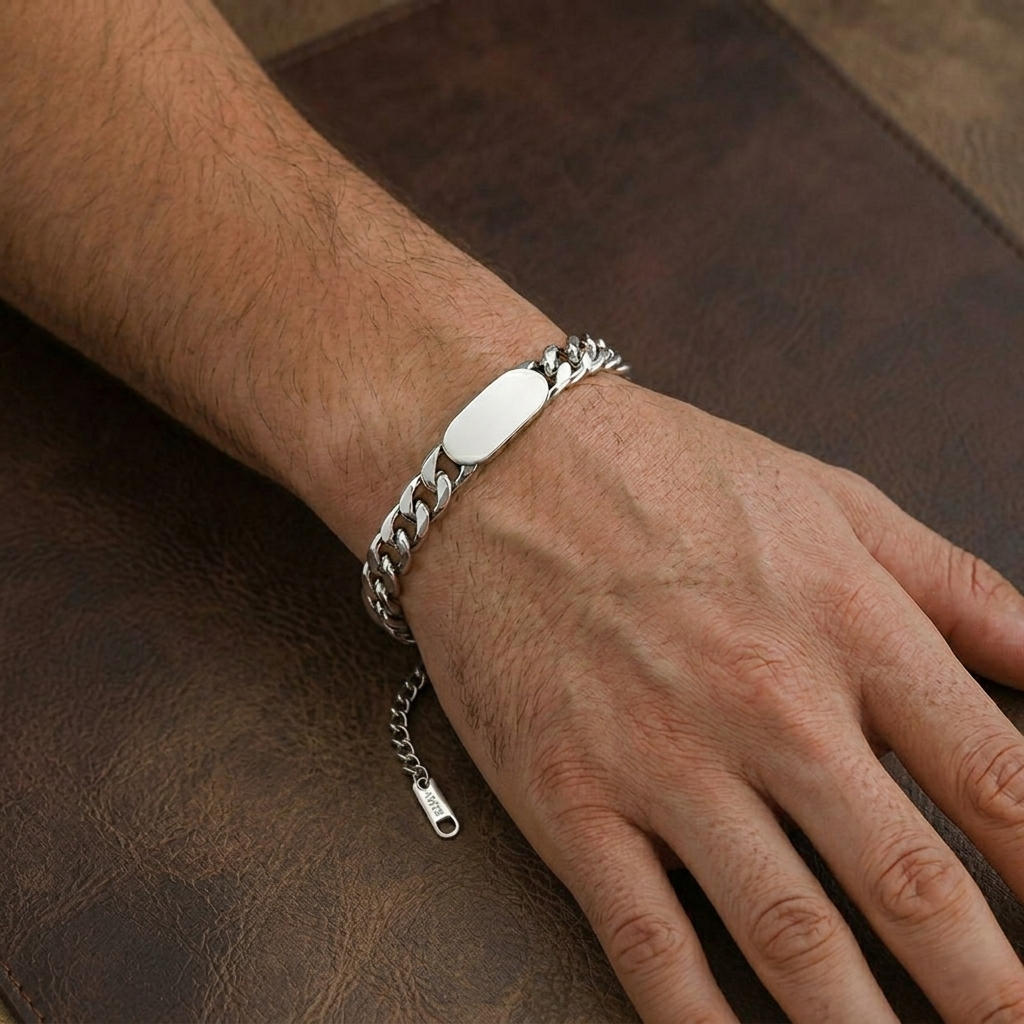 Vintage Voyager Silver Bracelet