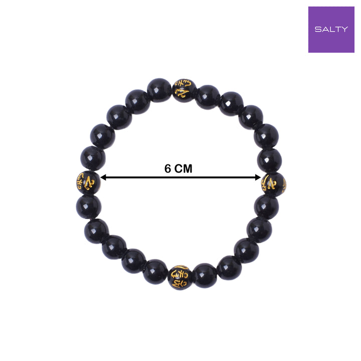 February Birthstone Beaded Band