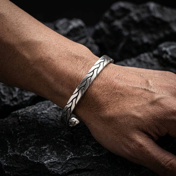 Mohawk Silver Cuff