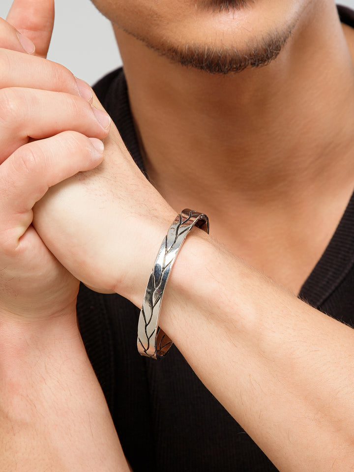 Mohawk Silver Cuff