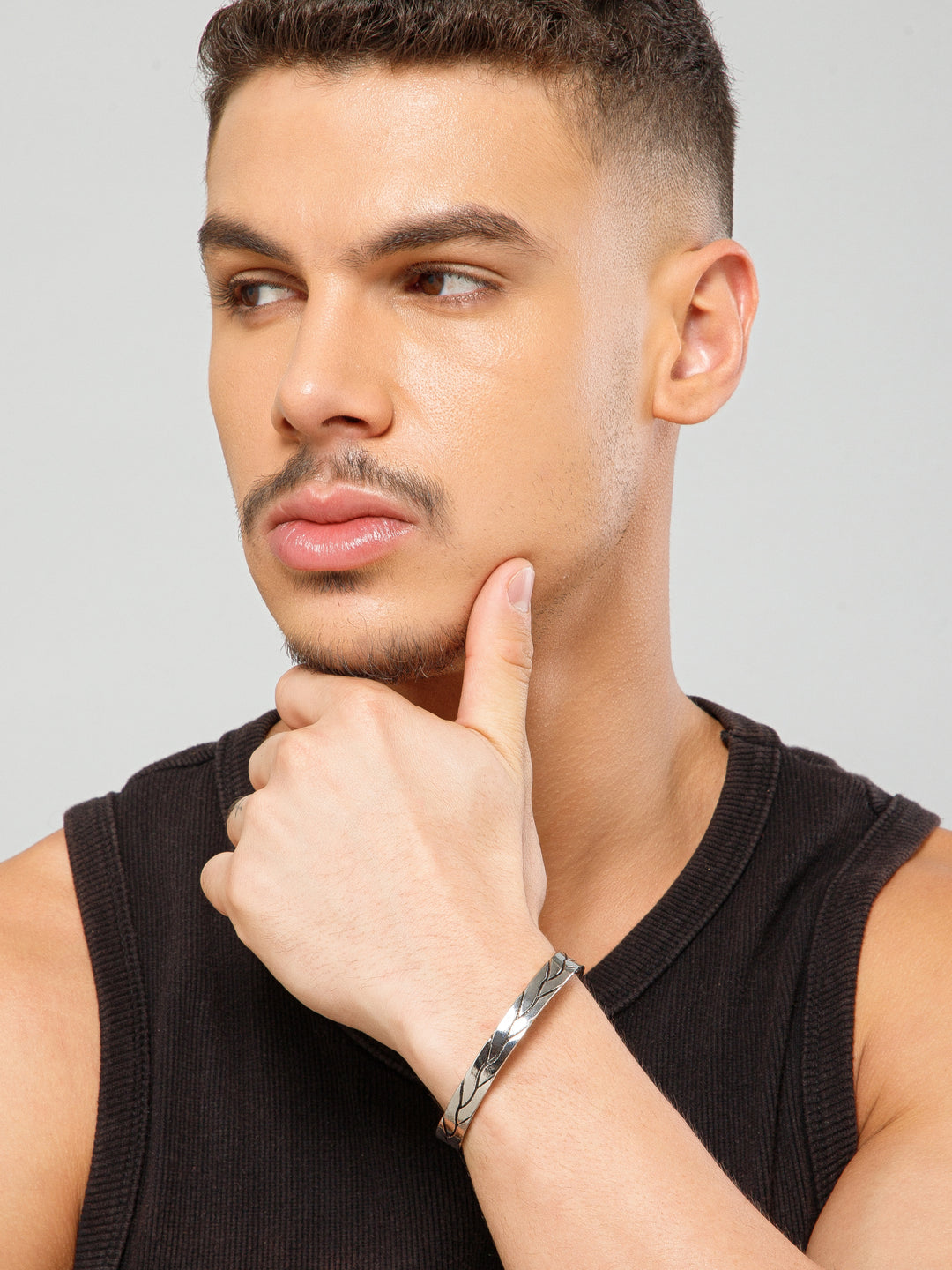 Mohawk Silver Cuff