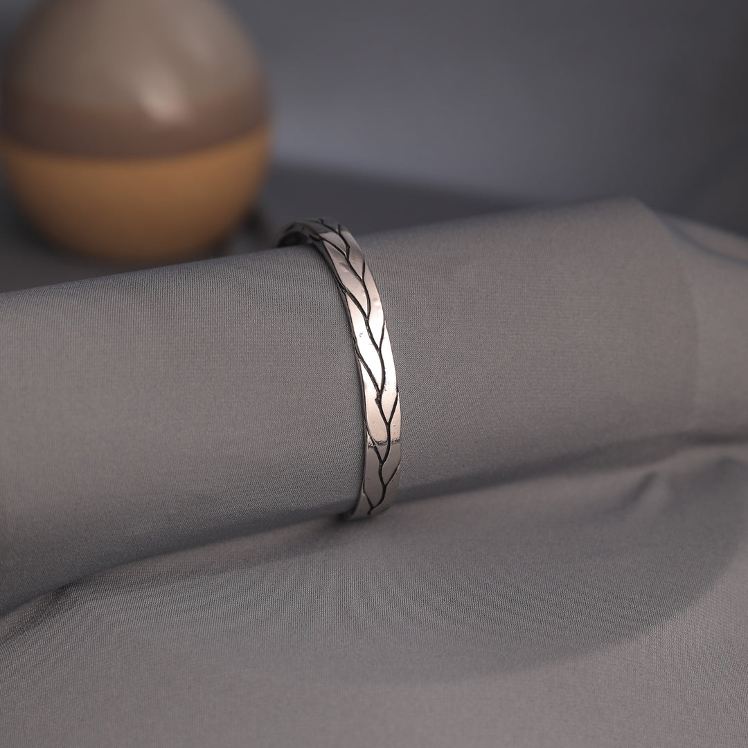 Mohawk Silver Cuff - Salty Accessories