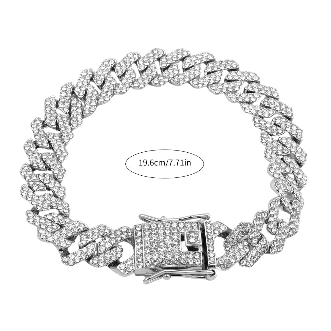 Vandal Silver Bracelet