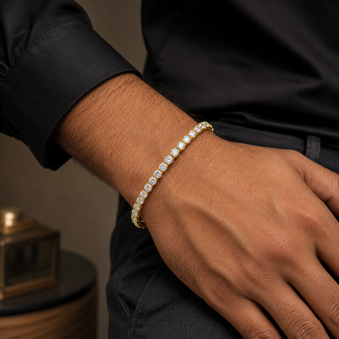 Radiance Tennis Bracelet - Gold