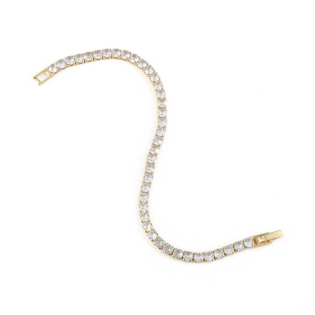 Radiance Tennis Bracelet - Gold