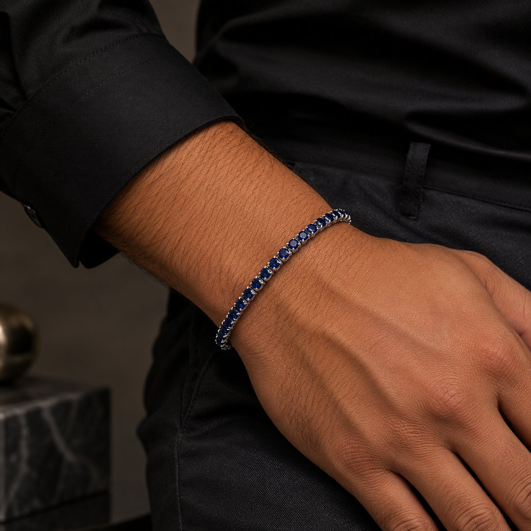 Radiance Tennis Bracelet - Sapphire