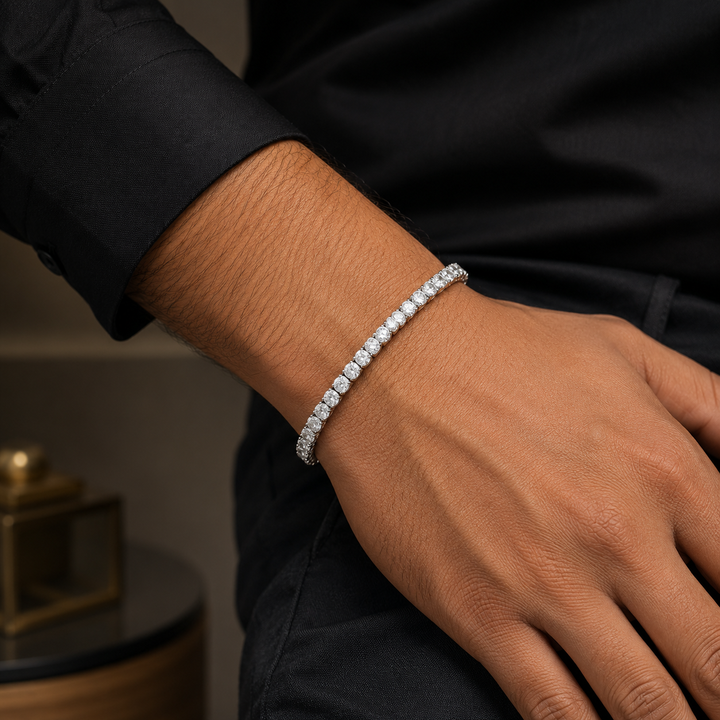 Radiance Tennis Bracelet - Silver