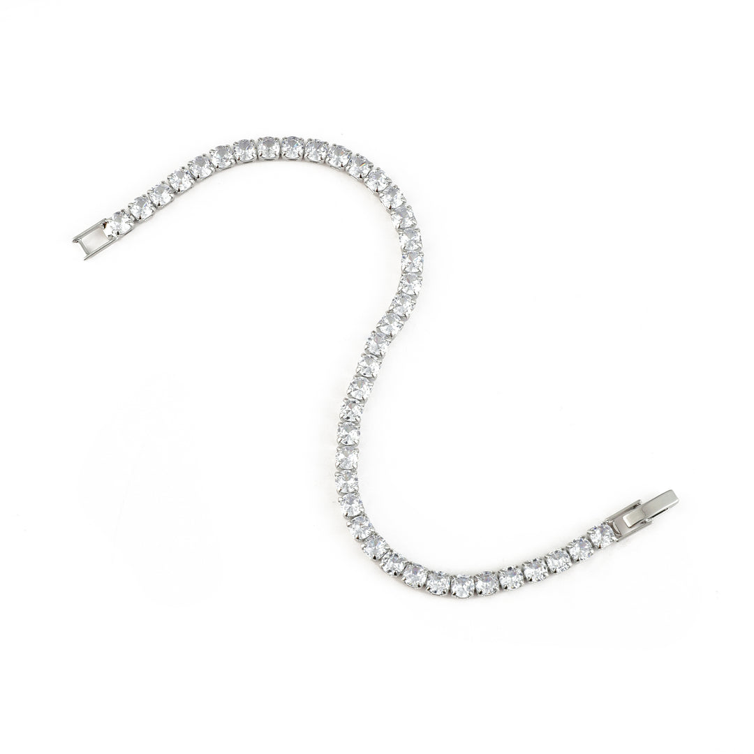 Radiance Tennis Bracelet - Silver