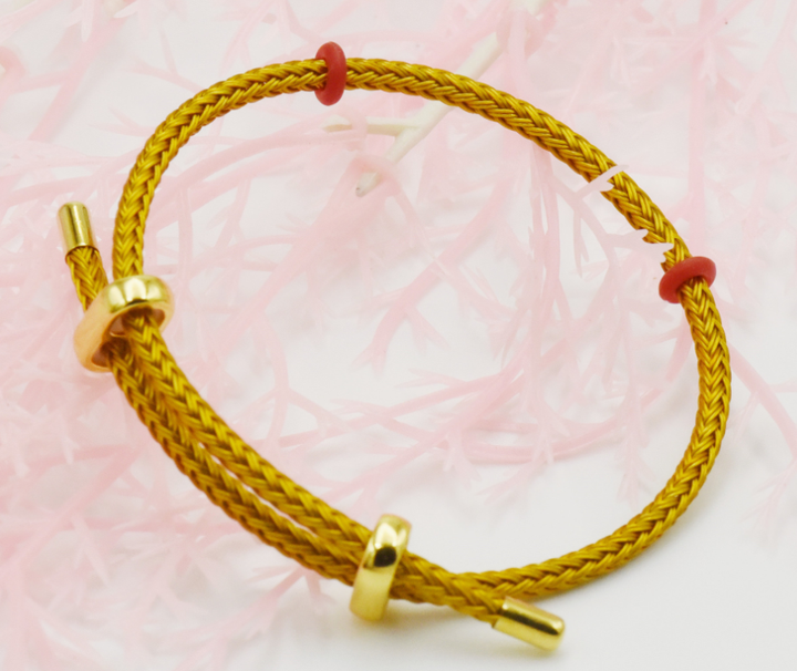 Adjustable Braided Wire Bracelet