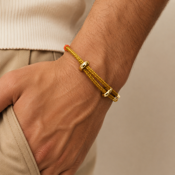 Adjustable Braided Wire Bracelet