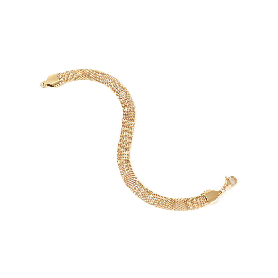 Golden Mesh Bracelet