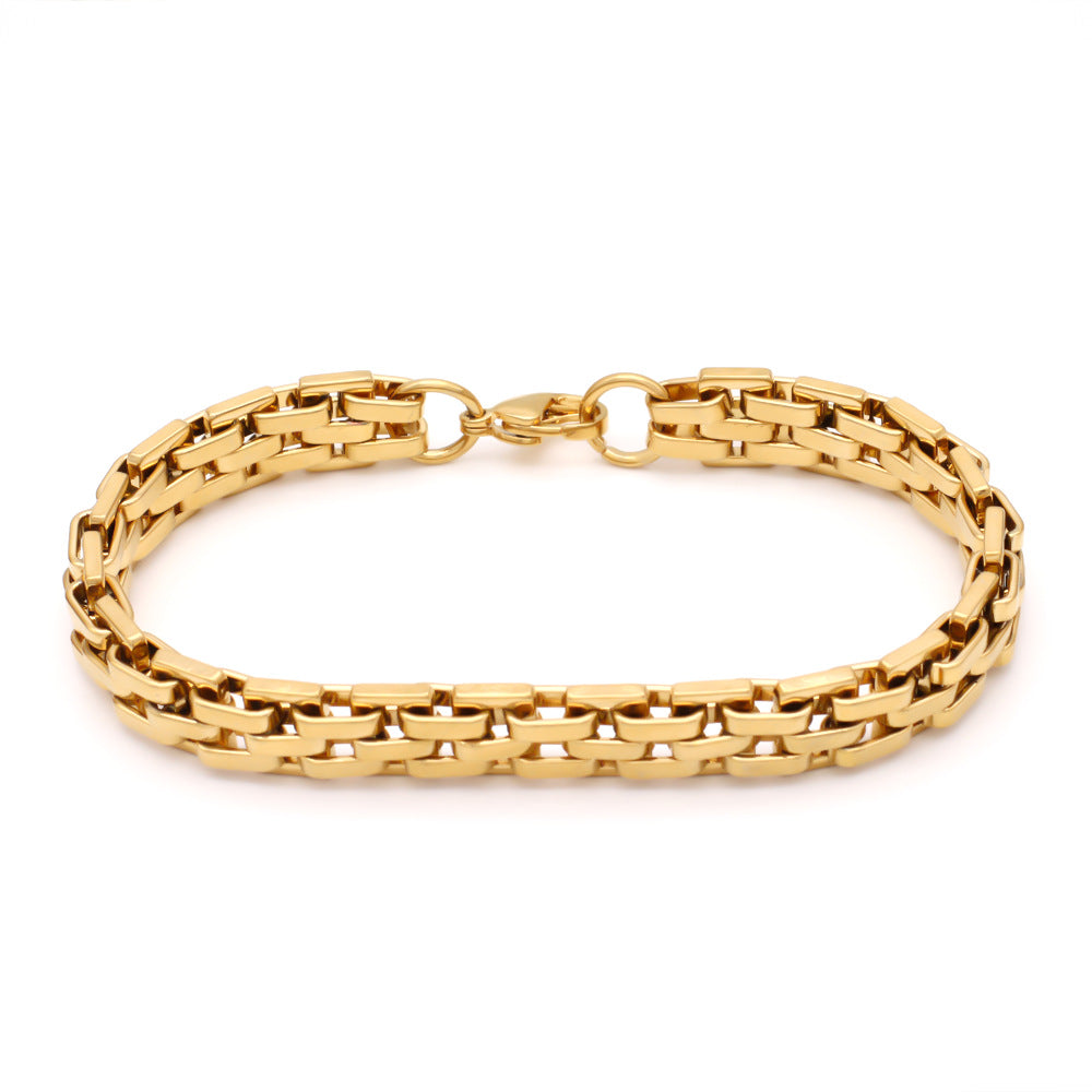 Classic Golden Chain Bracelet
