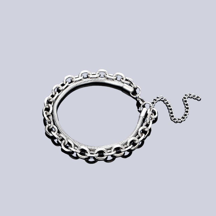 Serpent Orbit Duo Bracelet